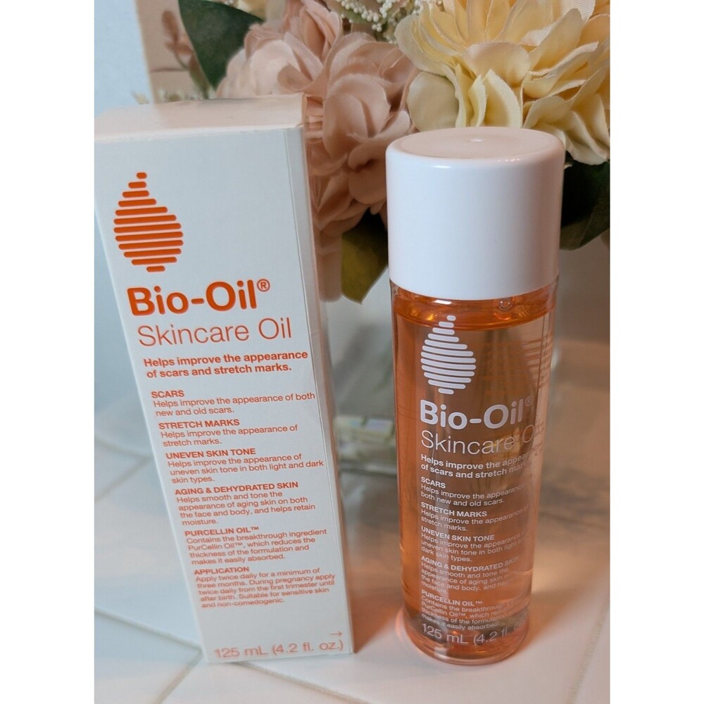 Bio-Oil Skincare Oil 4.2oz & Mario Badescu Rosewater Facial Spray 8oz Bundle New